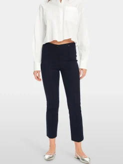 Marc Cain Hosen-7/8 HOSE AUS FEINEM JERSEY midnight blue