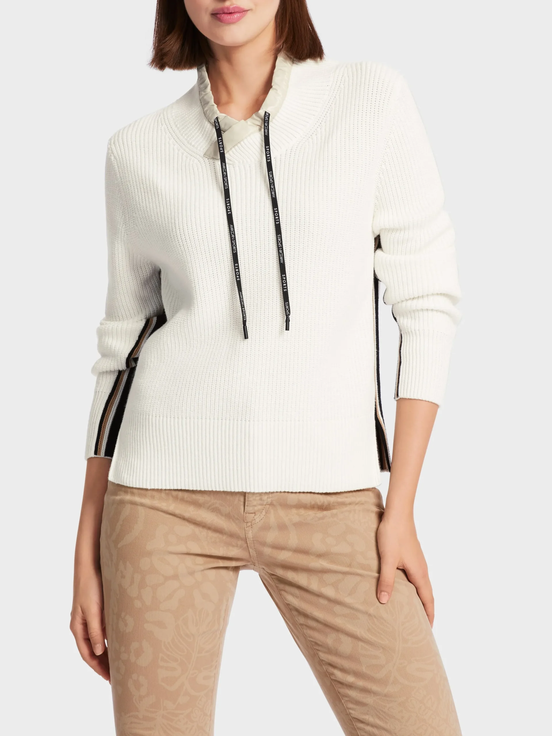Marc Cain Pullover & Sweatshirts|Strick-ARTIKEL NICHT VERFÜGBAR off-white