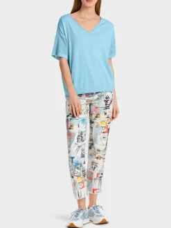 Marc Cain Pullover & Sweatshirts-ARTIKEL NICHT VERFÜGBAR light turquoise