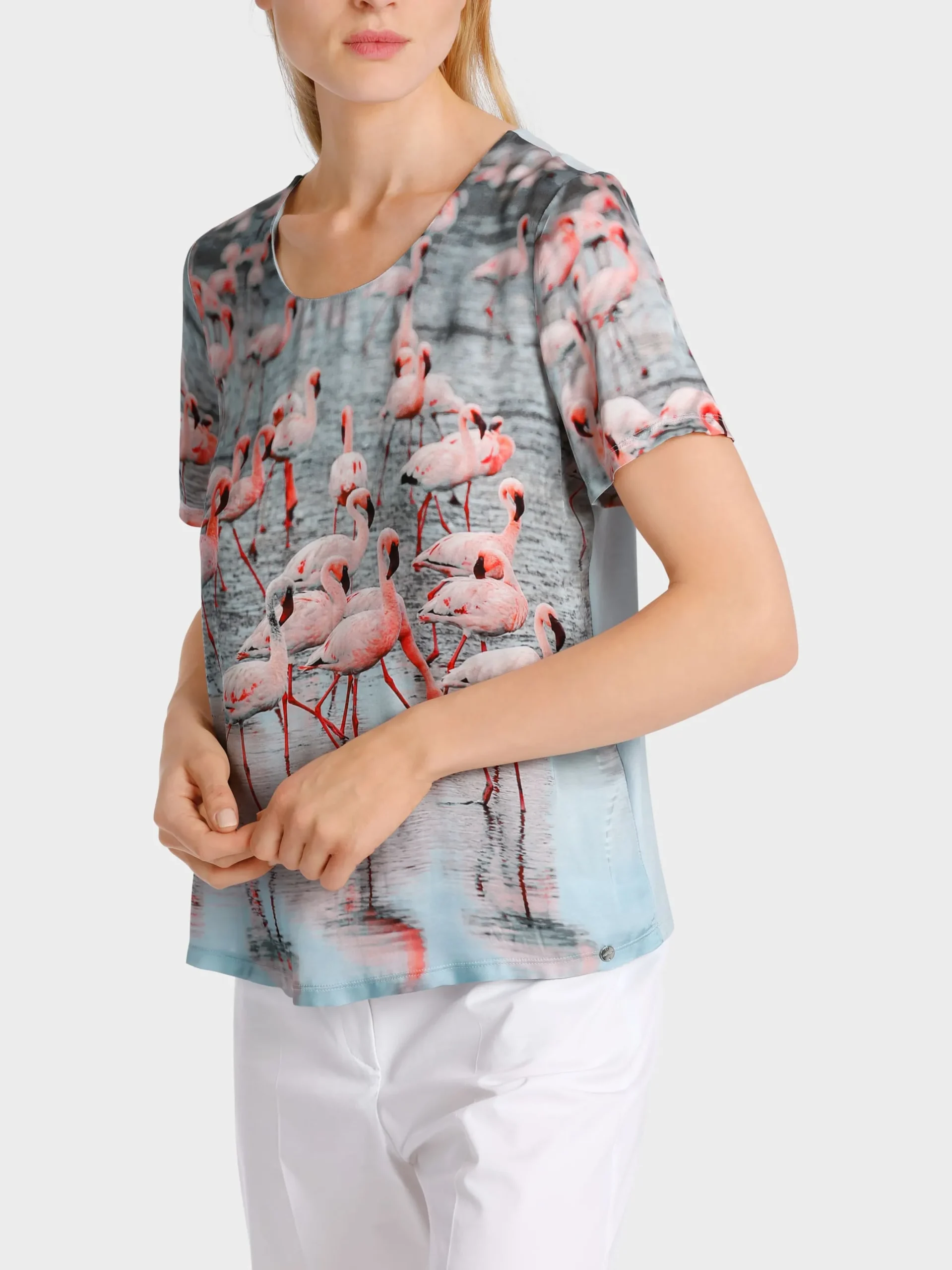 Marc Cain Blusen & Tuniken|Shirts & Tops-ARTIKEL NICHT VERFÜGBAR bright tomato