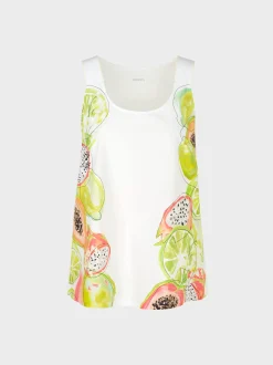 Marc Cain Shirts & Tops-AUSGESTELLTES TOP white