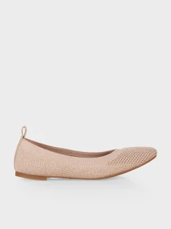 Marc Cain Schuhe-BALLERINAS MIT JACQUARDSTRICK soft rose