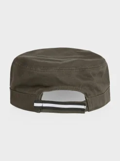 Marc Cain Accessoires-BAUMWOLL-CAP MIT SONNENSCHILD forest night