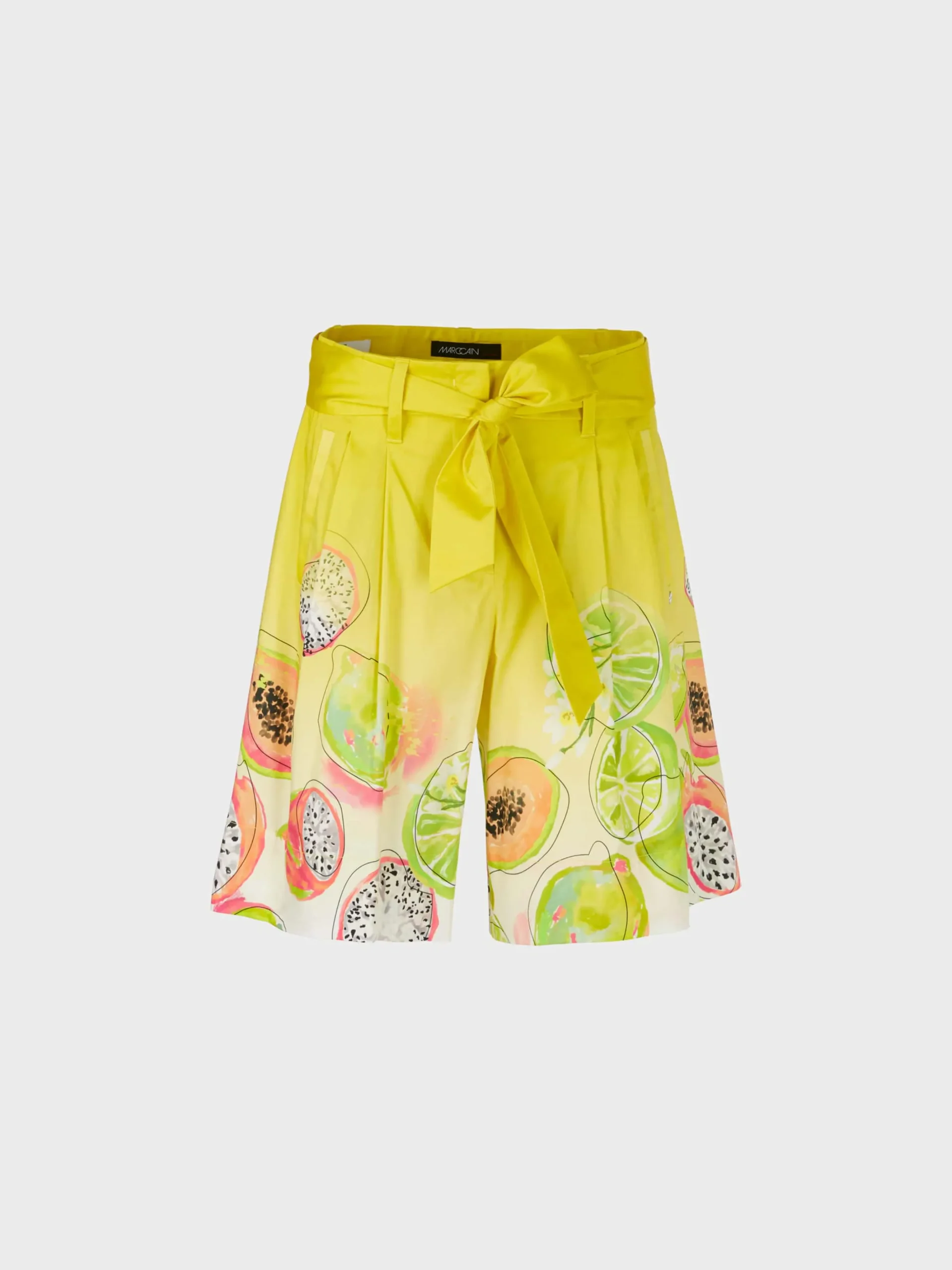 Marc Cain Hosen-BEDRUCKTE SHORTS WICHITA bright sulphur