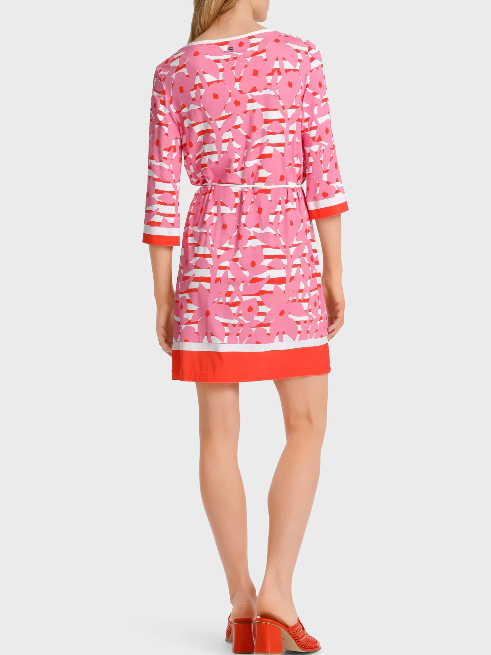 Marc Cain Kleider-BEDRUCKTES KLEID IN TUNIKAFORM lip gloss