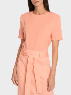 Marc Cain Shirts & Tops-BEQUEMER BODY deep peach