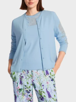 Marc Cain Jacken|Strick-BESTICKTER CARDIGAN 