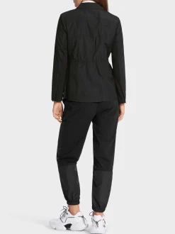 Marc Cain Blazer|Hosenanzüge-BLAZER AUS RECYCELTEM POLYESTER black