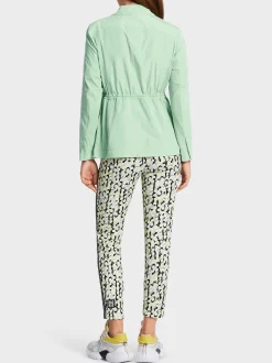 Marc Cain Blazer|Hosenanzüge-BLAZER AUS RECYCELTEM POLYESTER soft sage