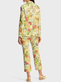 Marc Cain Blazer|Hosenanzüge-BLAZER IM AKTUELLEN BLURRY PRINT pale lemon