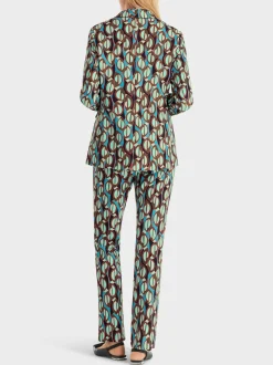 Marc Cain Blazer|Hosenanzüge-BLAZER IM GRAFISCHEN DESSIN soft malachite