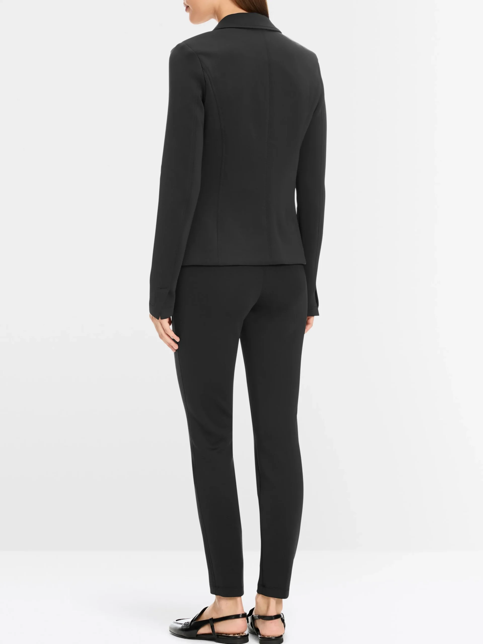 Marc Cain Blazer-BLAZER MIT AUFGESETZTEN TASCHEN black