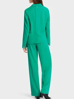 Marc Cain Blazer|Hosenanzüge-BLAZER MIT AUFSTEIGENDEM REVERS bright malachite