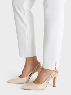 Marc Cain Hosen-BLEISTIFTHOSE SOFIA – KNÖCHELLANG off-white