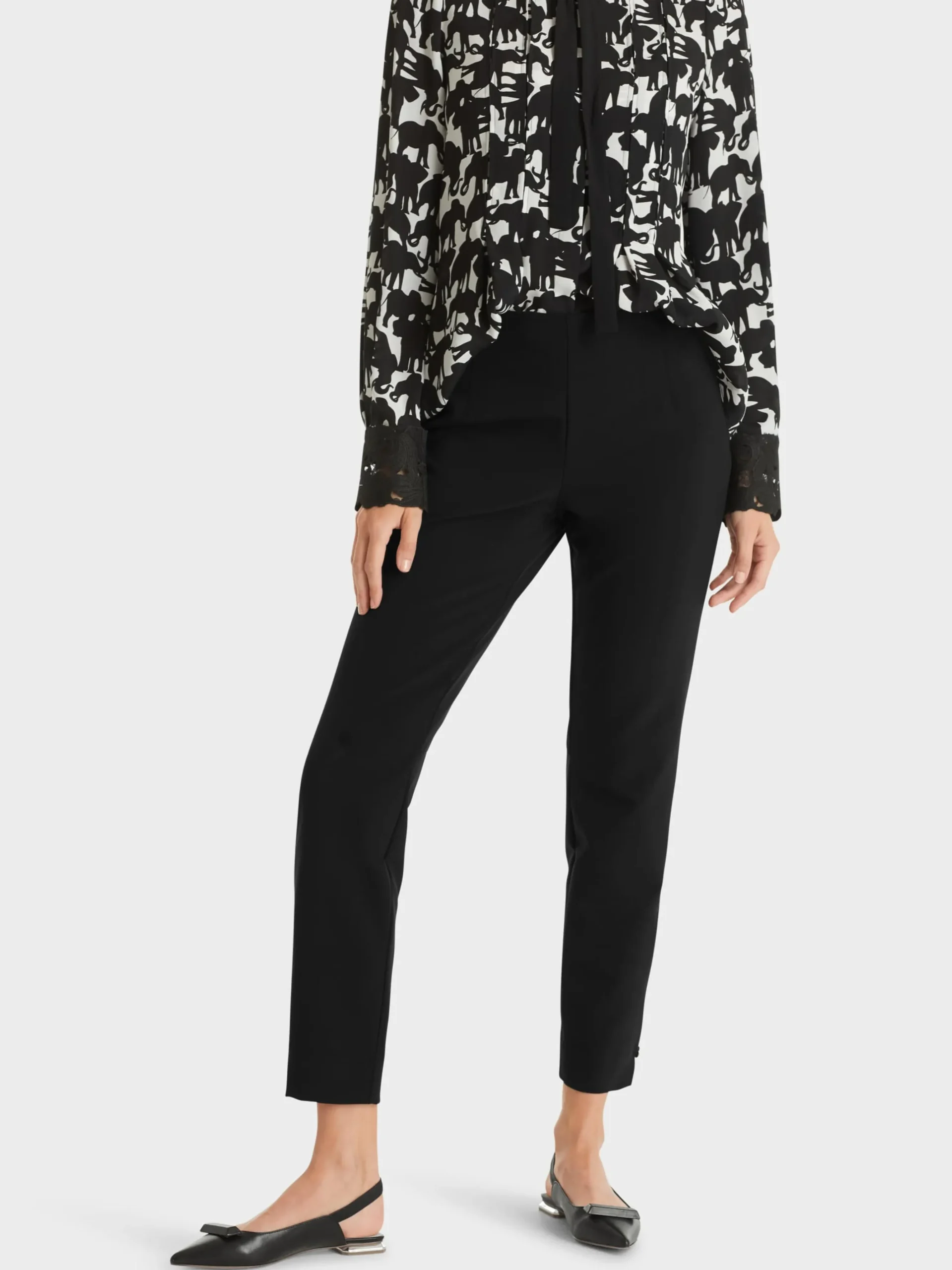 Marc Cain Hosen-BLEISTIFTHOSE SOFIA – KNÖCHELLANG black