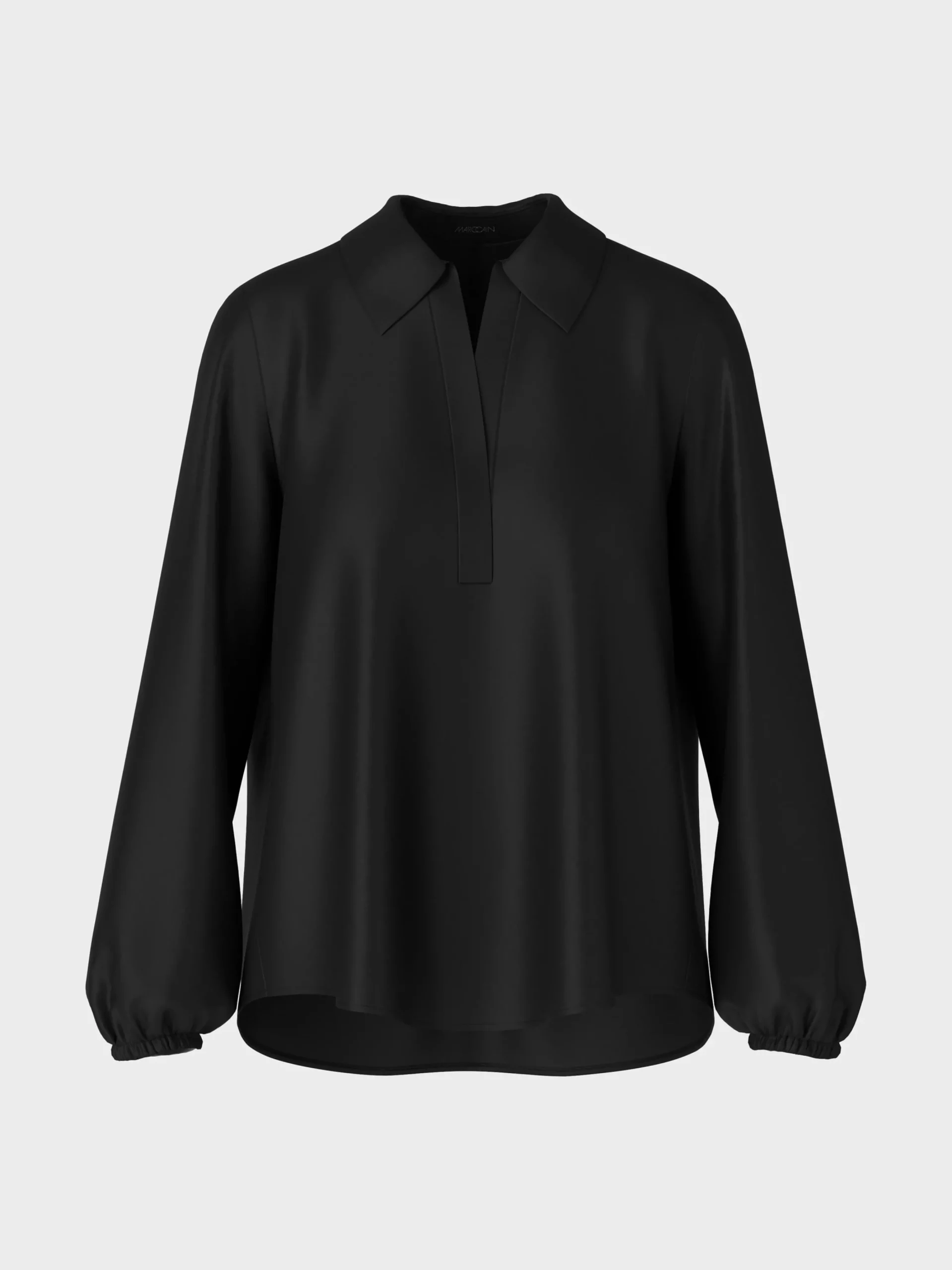 Marc Cain Blusen & Tuniken-BLUSE IM POLO-STIL black