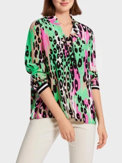 Marc Cain Blusen & Tuniken-BLUSE IN VISKOSE
