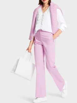 Marc Cain Blusen & Tuniken-BLUSE MIT RÜSCHEN white