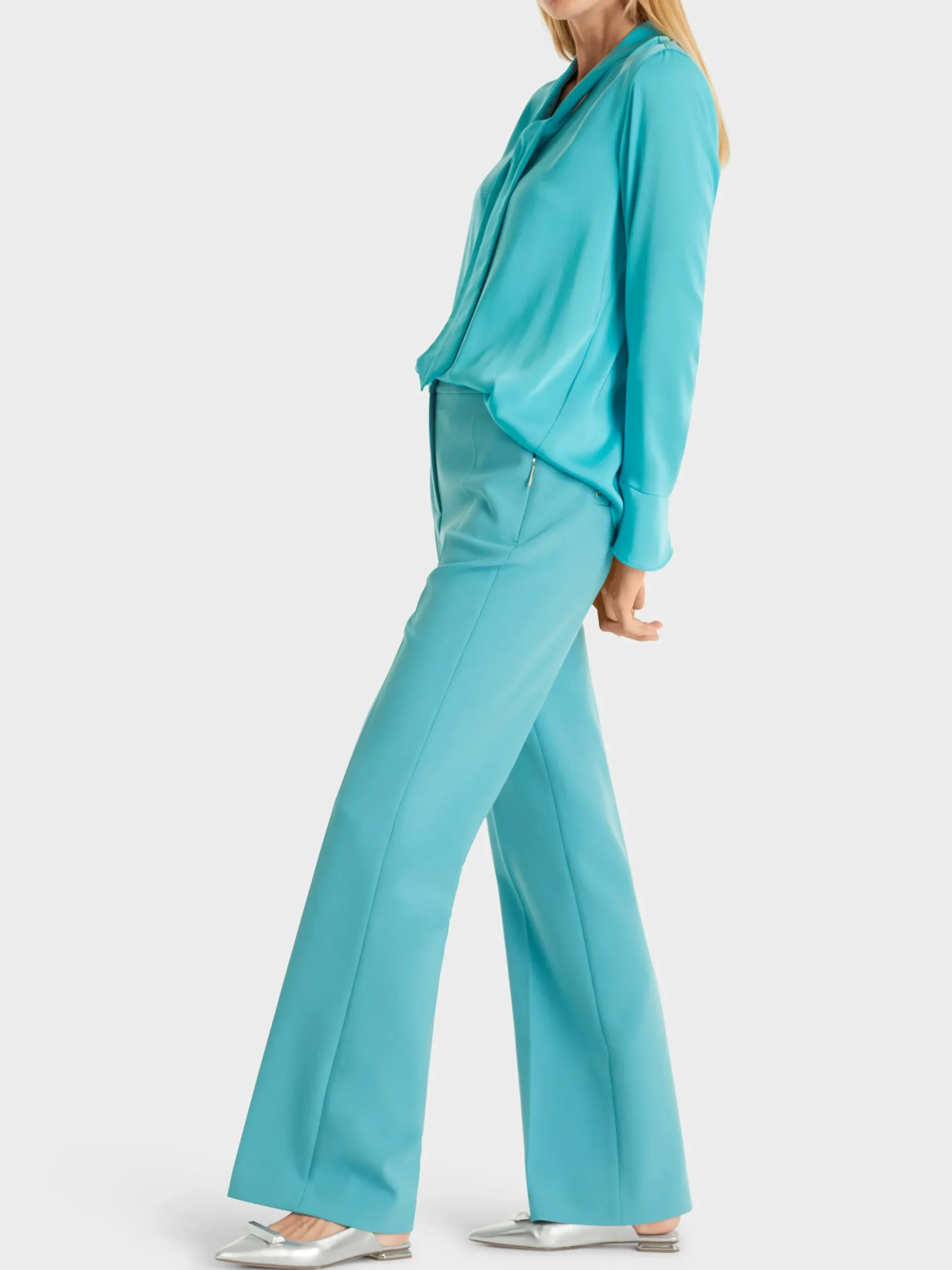Marc Cain Blusen & Tuniken-BLUSE MIT SCHLUPPE deep tourmaline