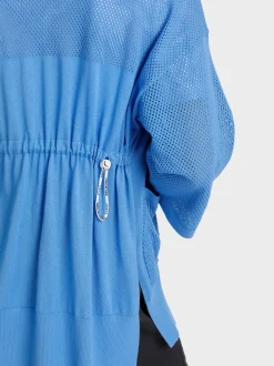 Marc Cain Jacken-CARDIGAN MIT LOCHINSERT bright azure