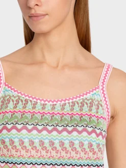 Marc Cain Shirts & Tops|Strick-CROP-TOP MIT TRÄGERN, KNITTED IN GERMANY light apple green