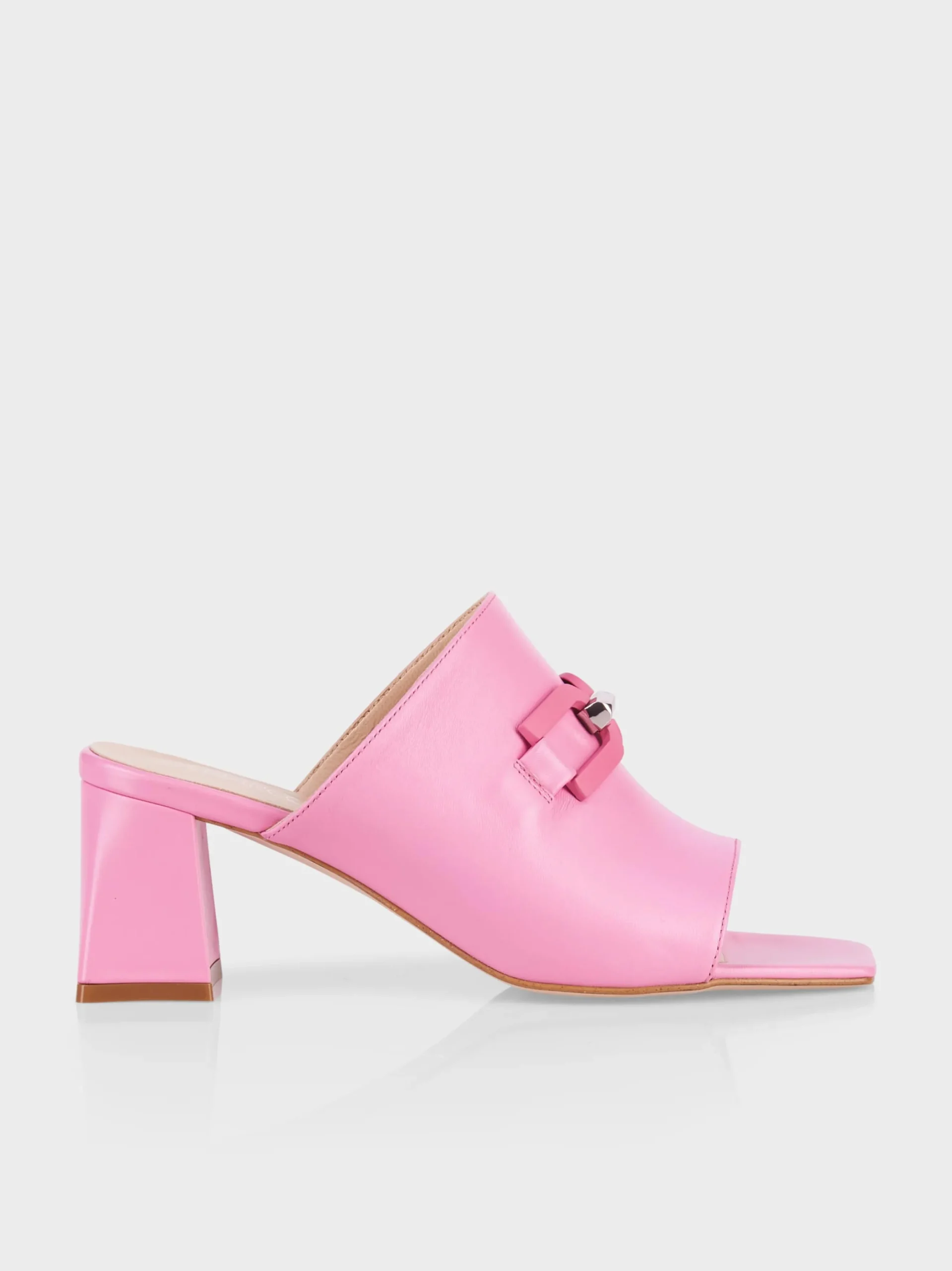 Marc Cain Schuhe-ELEGANTE MULES "RETHINK TOGETHER" pink lavender