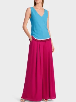 Marc Cain Shirts & Tops|Strick-ELEGANTES STRICKTOP light azure