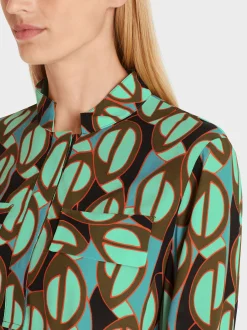 Marc Cain Kleider-FARBENFROHES MINIKLEID soft malachite