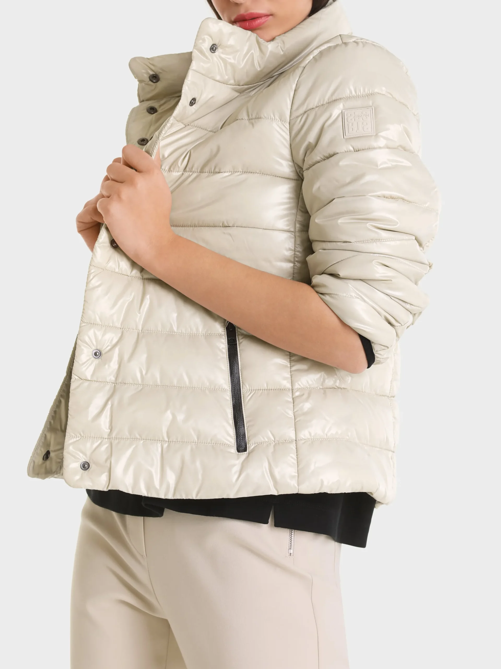 Marc Cain Mäntel & Outdoorjacken-FEMININE OUTDOORJACKE AUS DAUNE soft moon rock