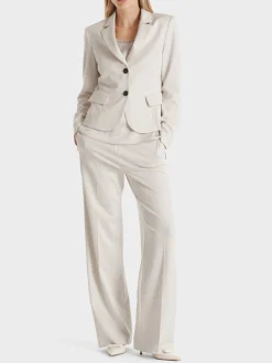 Marc Cain Blazer|Hosenanzüge-FIGURNAHER BLAZER smoke