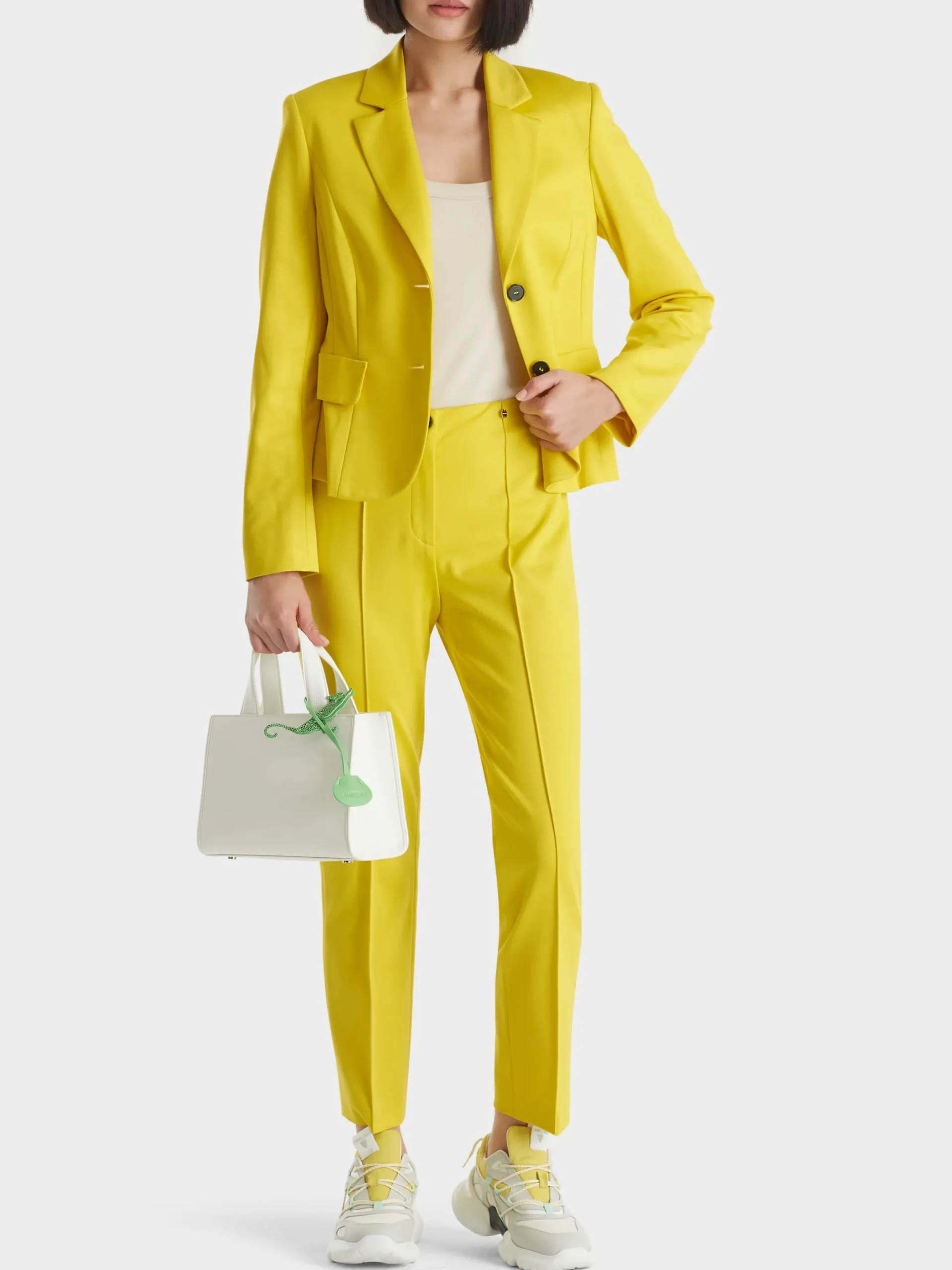 Marc Cain Blazer|Hosenanzüge-FIGURNAHER BLAZER bright sulphur