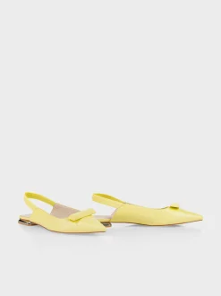 Marc Cain Schuhe-FLACHE SLINGS pale lemon