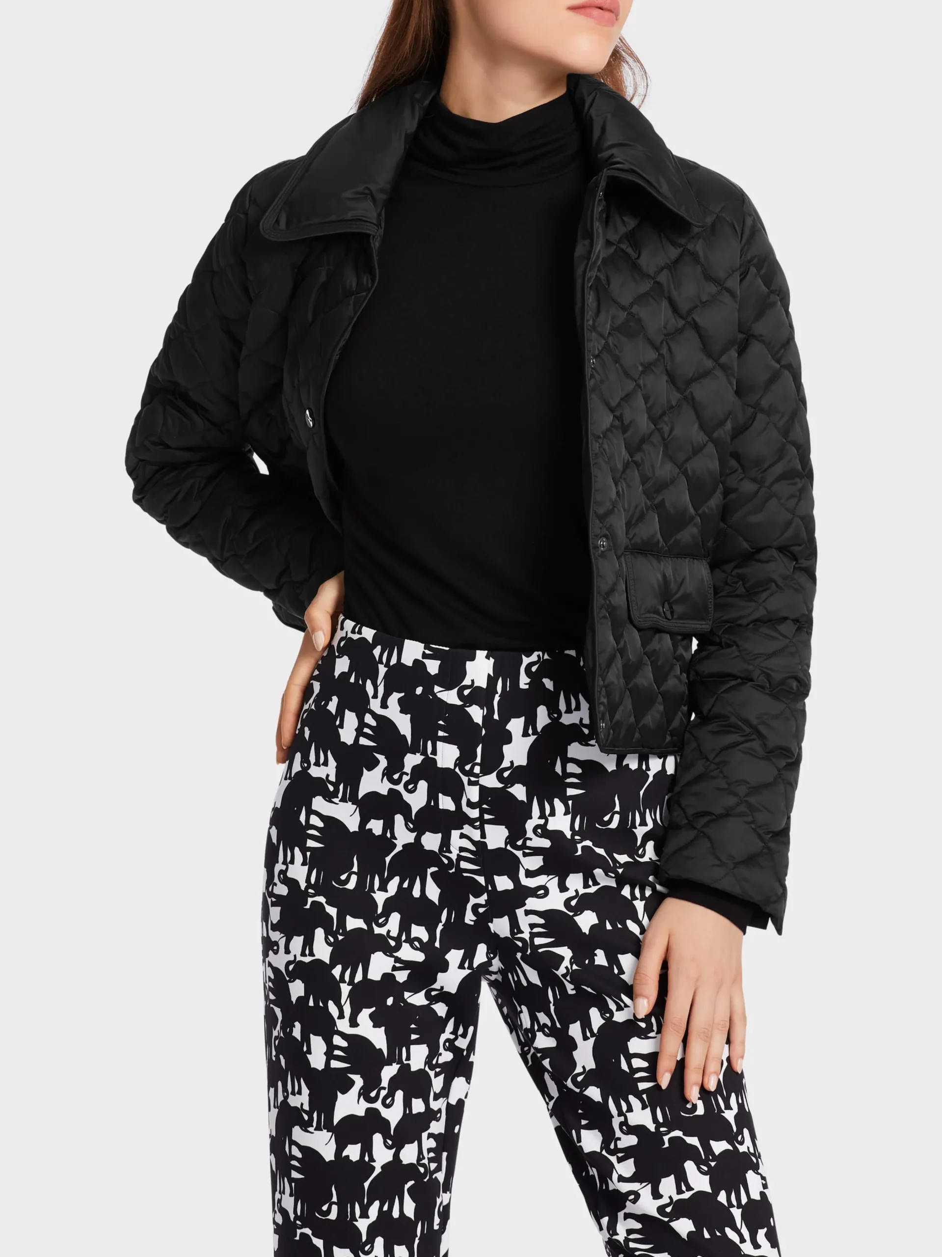 Marc Cain Mäntel & Outdoorjacken-GESTEPPTE OUTDOOR-JACKE black