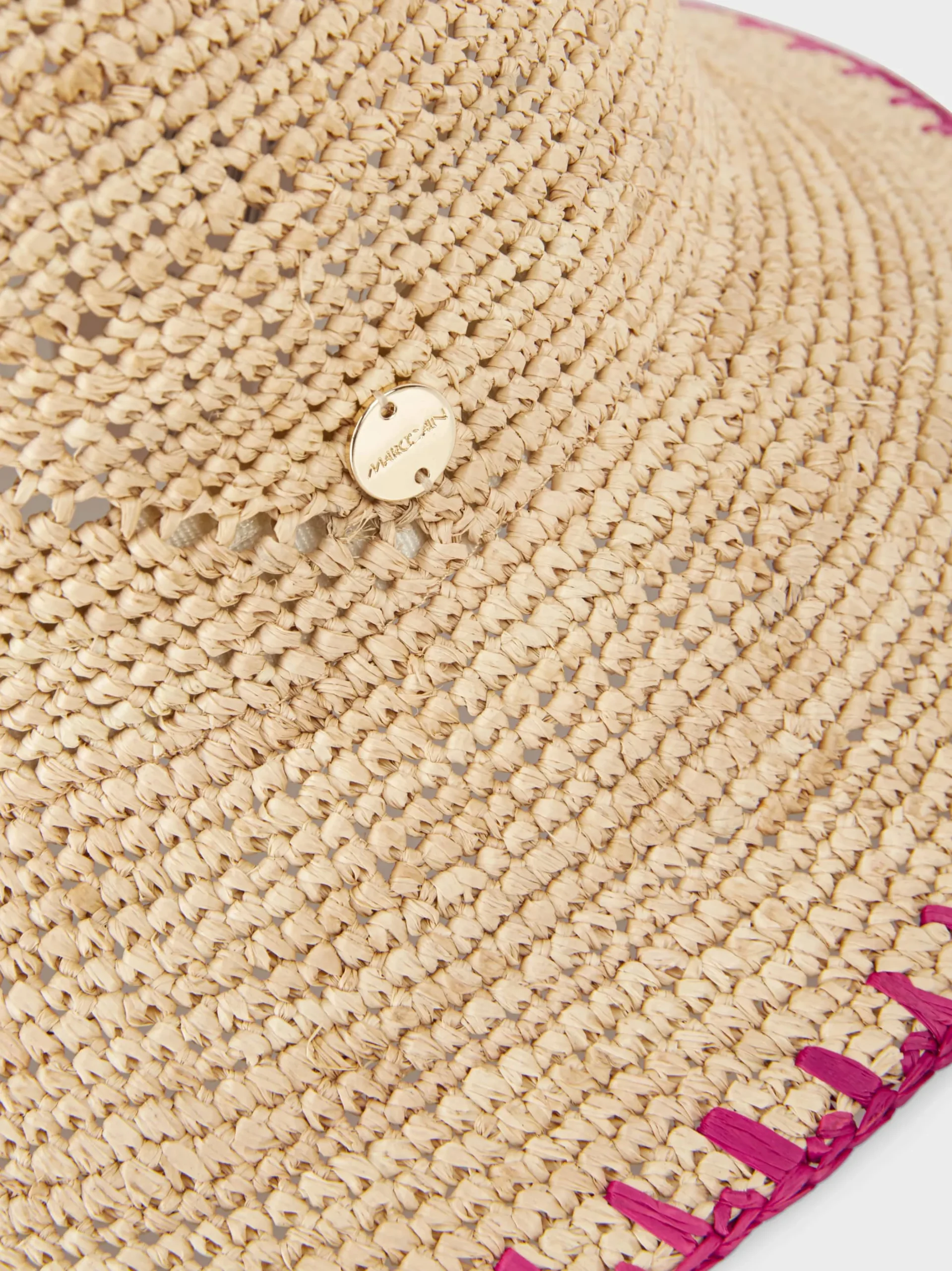 Marc Cain Accessoires-GLOCKENHUT AUS STROH raffia