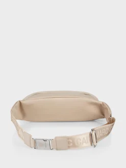 Marc Cain Taschen-GÜRTELTASCHE "RETHINK TOGETHER" soft moon rock