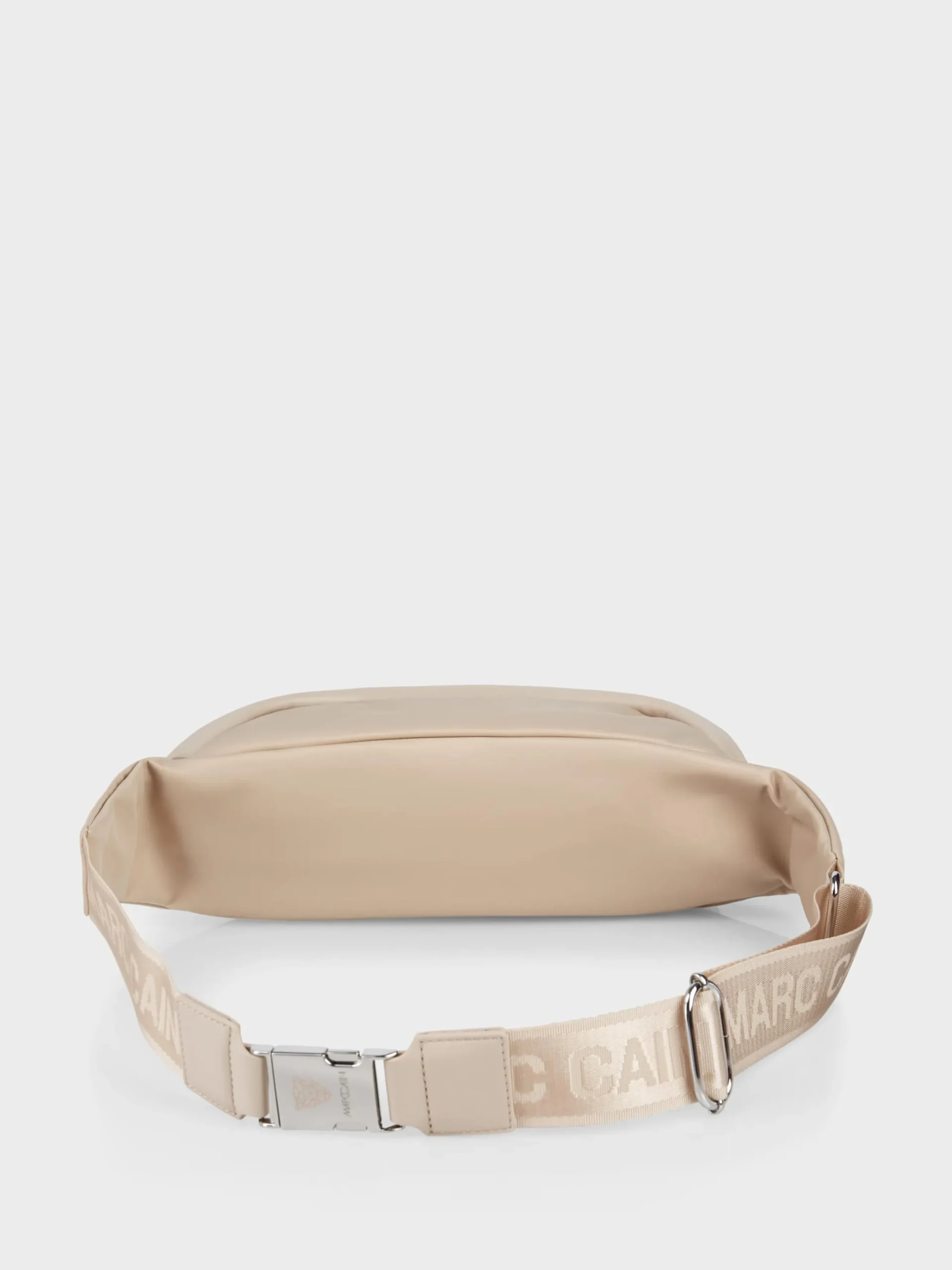 Marc Cain Taschen-GÜRTELTASCHE "RETHINK TOGETHER" soft moon rock