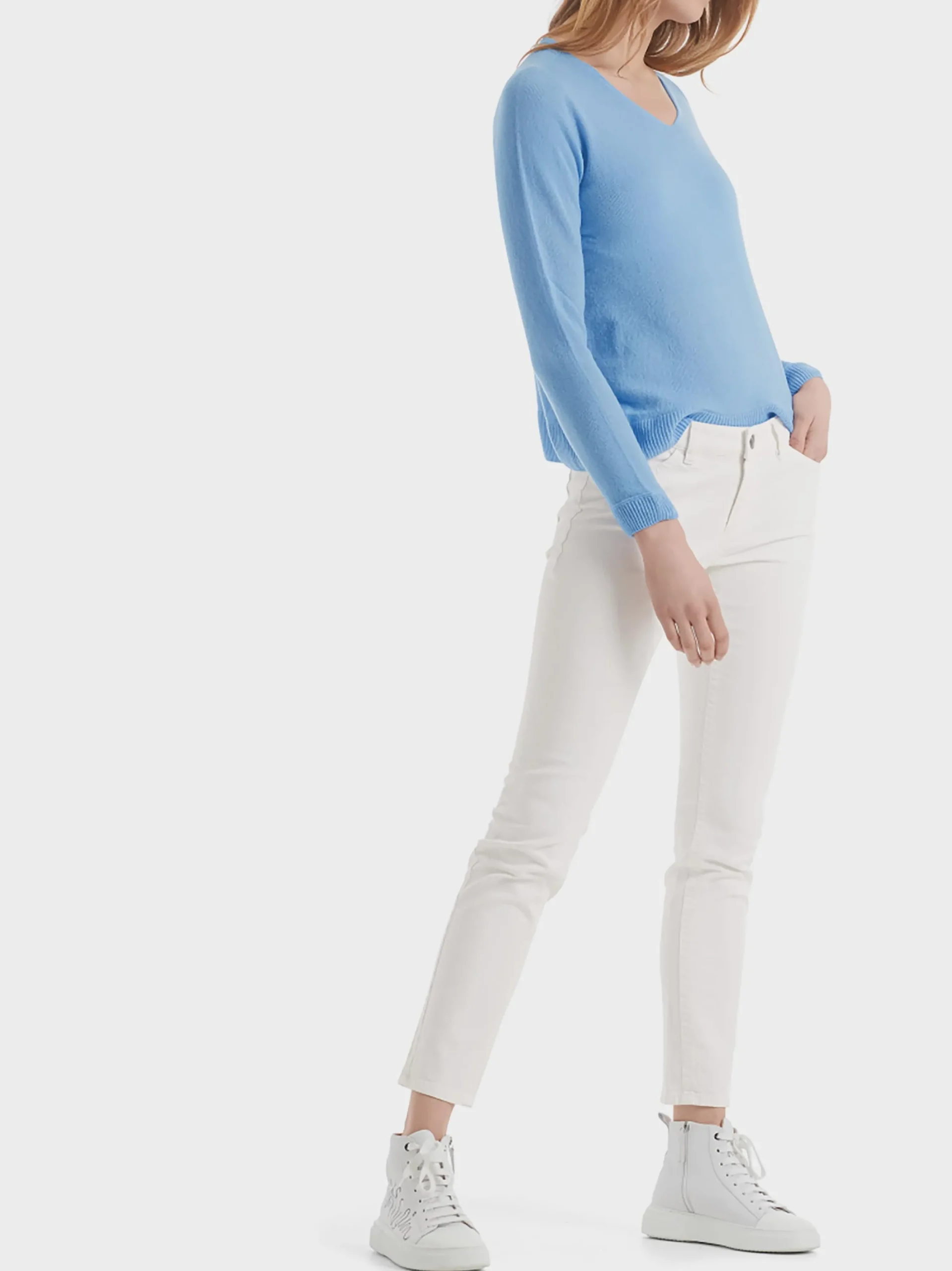 Marc Cain Jeans-HELLE JEANS off-white