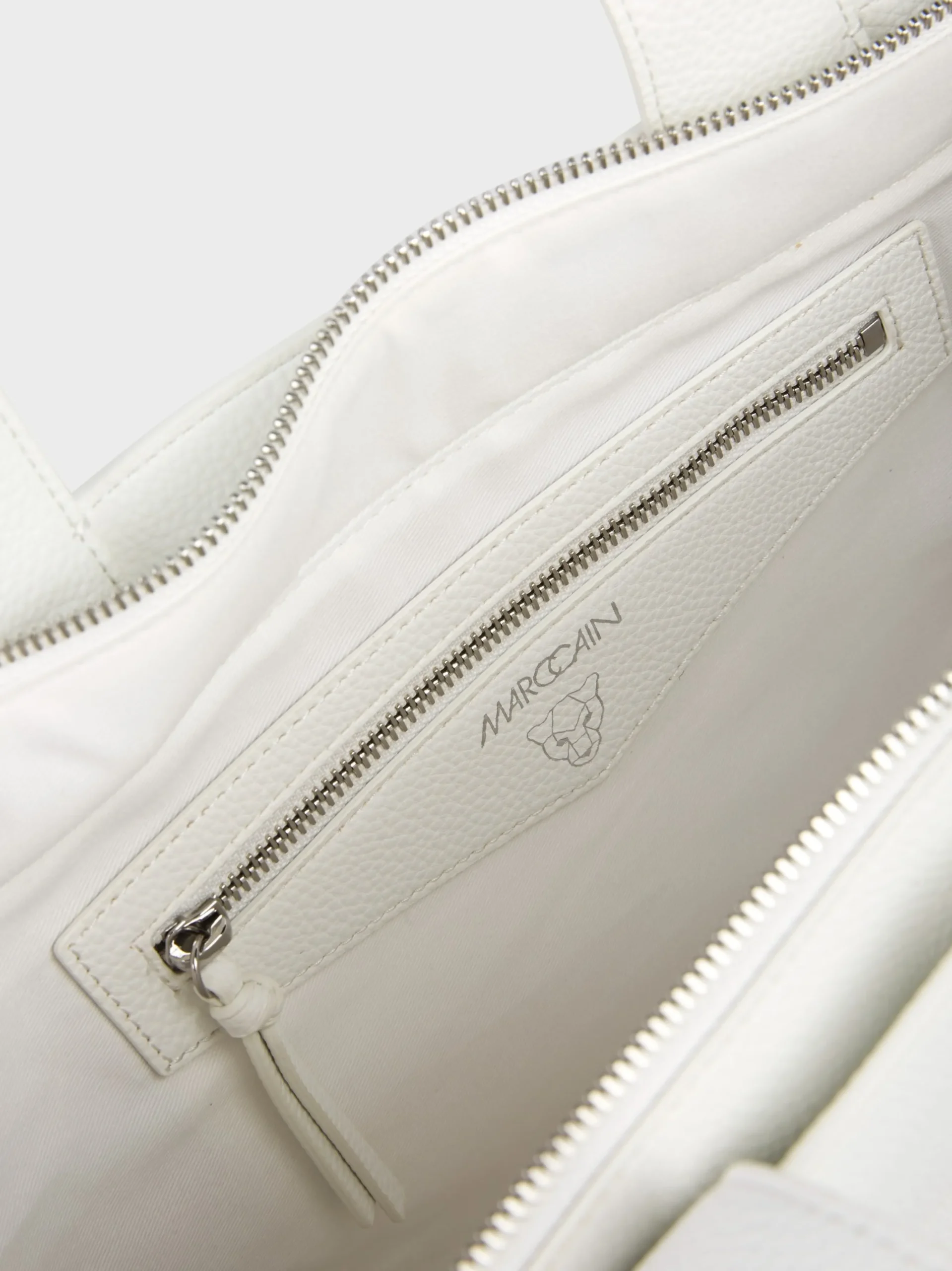 Marc Cain Taschen-HENKELTASCHE MIT SCHULTERGURT off-white