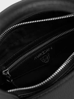 Marc Cain Taschen-HENKELTASCHE MIT SCHULTERGURT black