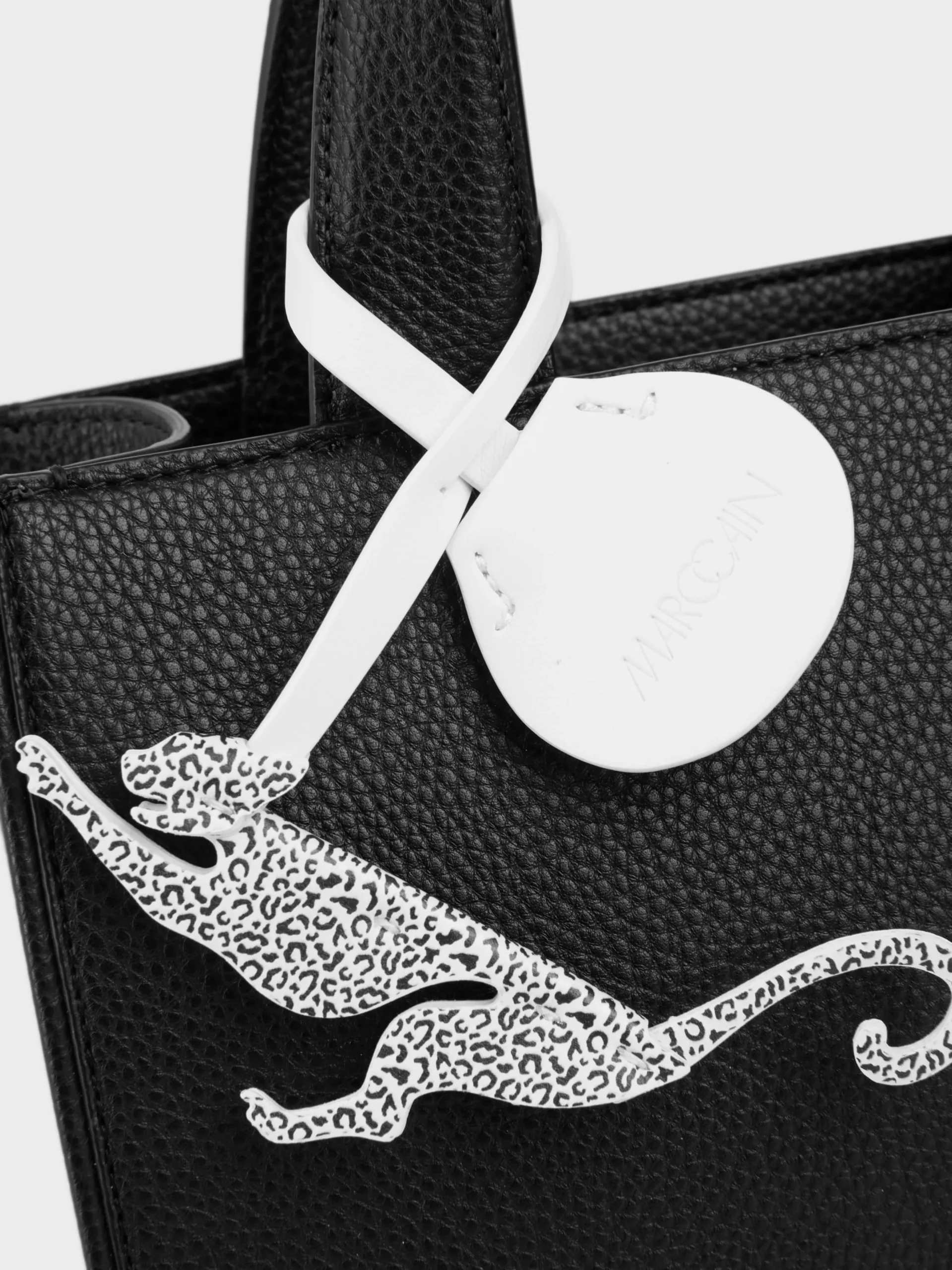 Marc Cain Taschen-HENKELTASCHE MIT SCHULTERGURT black