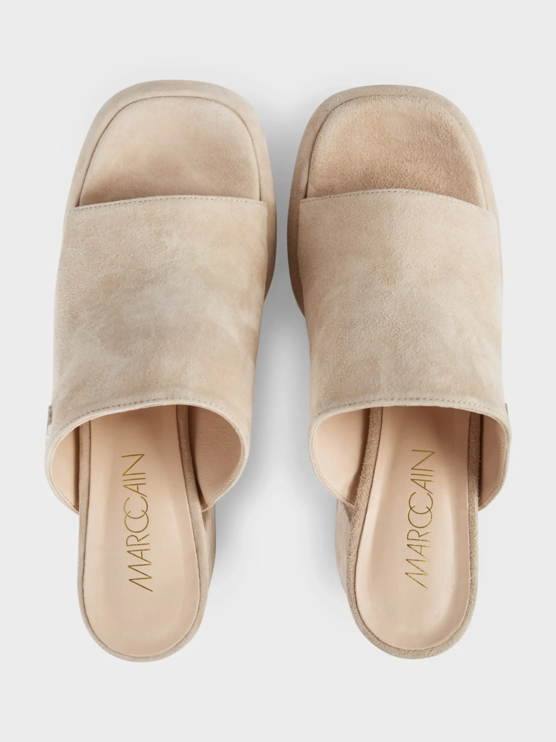 Marc Cain Schuhe-HIPPE MULES "RETHINK TOGETHER" soft rose
