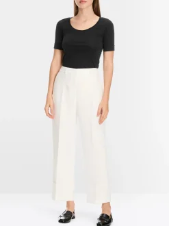 Marc Cain Shirts & Tops-HOCHWERTIGES BASIC-SHIRT black