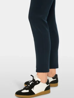 Marc Cain Hosen-HOSE AUS STRETCHJERSEY midnight blue