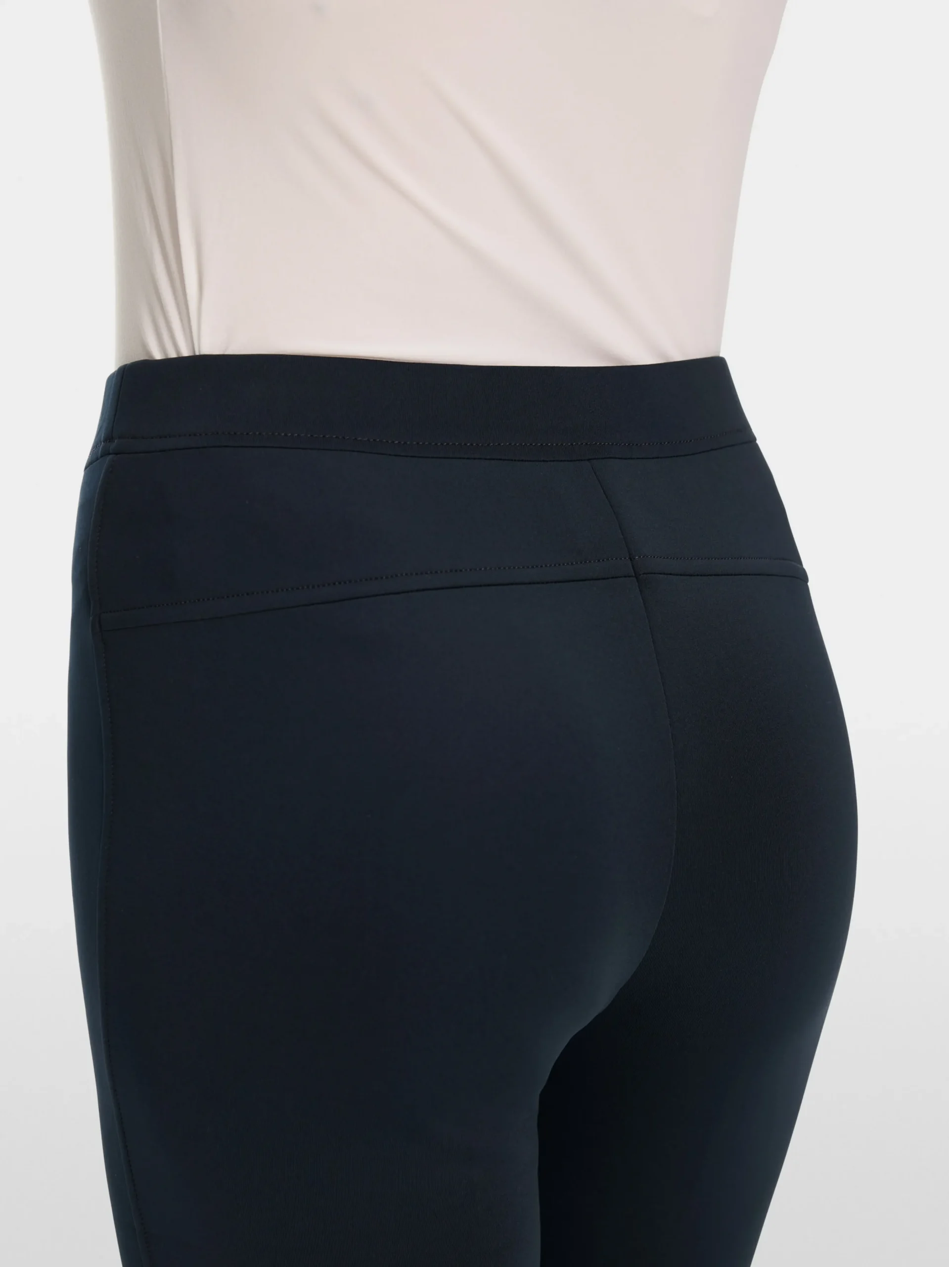 Marc Cain Hosen-HOSE AUS STRETCHJERSEY midnight blue