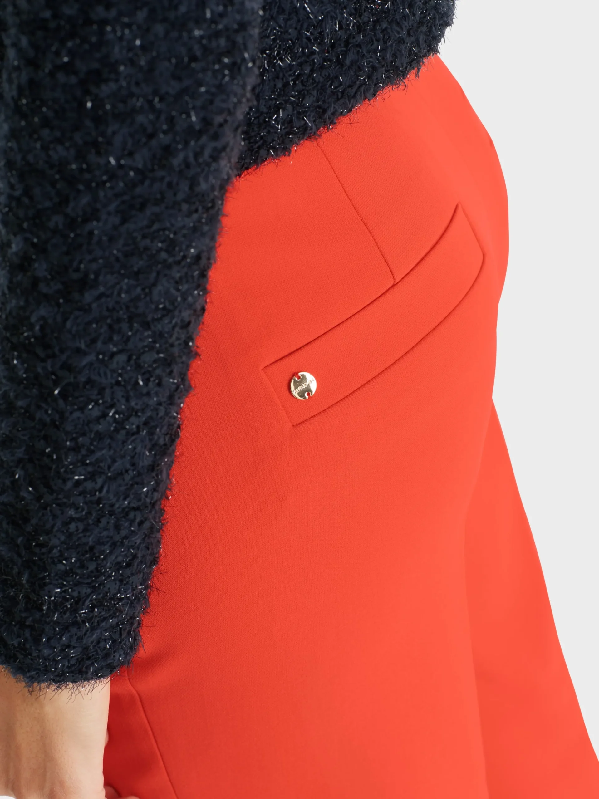 Marc Cain Hosen|Hosenanzüge-HOSE FAID MIT FLARED LEG bright tomato