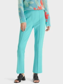 Marc Cain Hosen-HOSE FREDERICA AUS SCUBAJERSEY pool