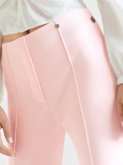 Marc Cain Hosen-HOSE FREDERICA AUS SCUBAJERSEY soft pink