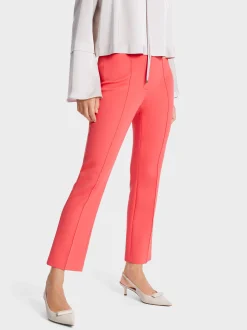 Marc Cain Hosen-HOSE FREDERICA AUS SCUBAJERSEY deep coral