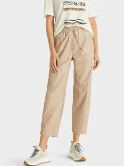 Marc Cain Hosen-HOSE RANCHI MIT JOGGINGBUND light stone