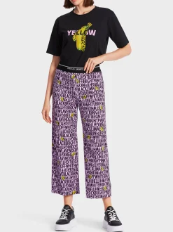 Marc Cain Hosen-HOSE WASHINGTON MIT VERKÜRZTEM BEIN bright pink lavender